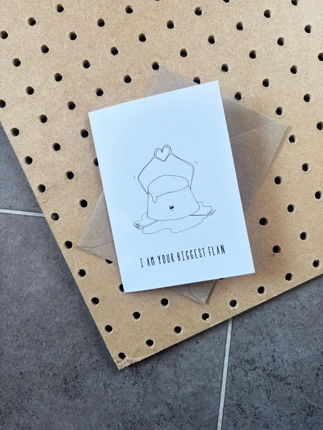 Biggest Flan card