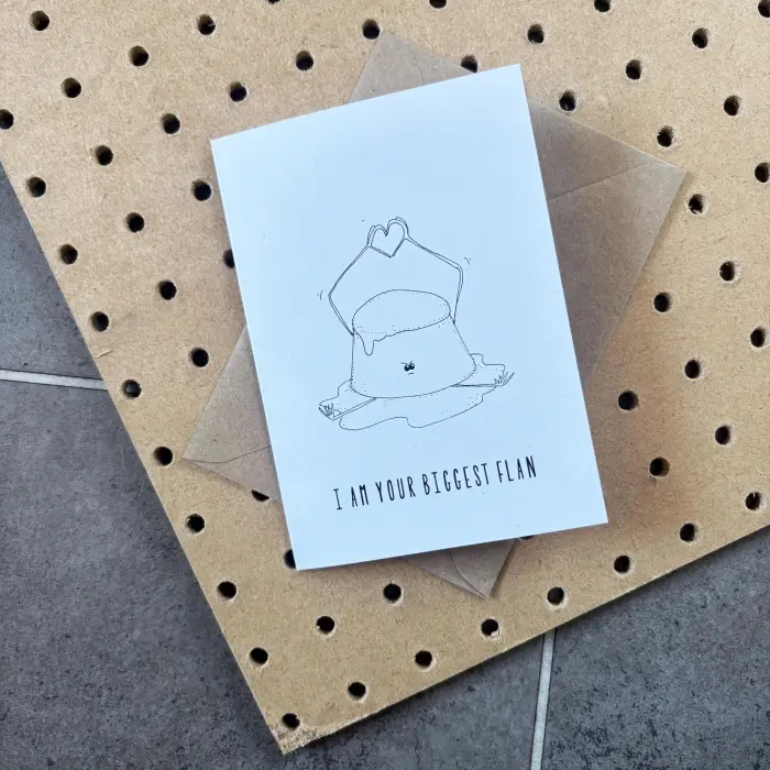 Biggest Flan card