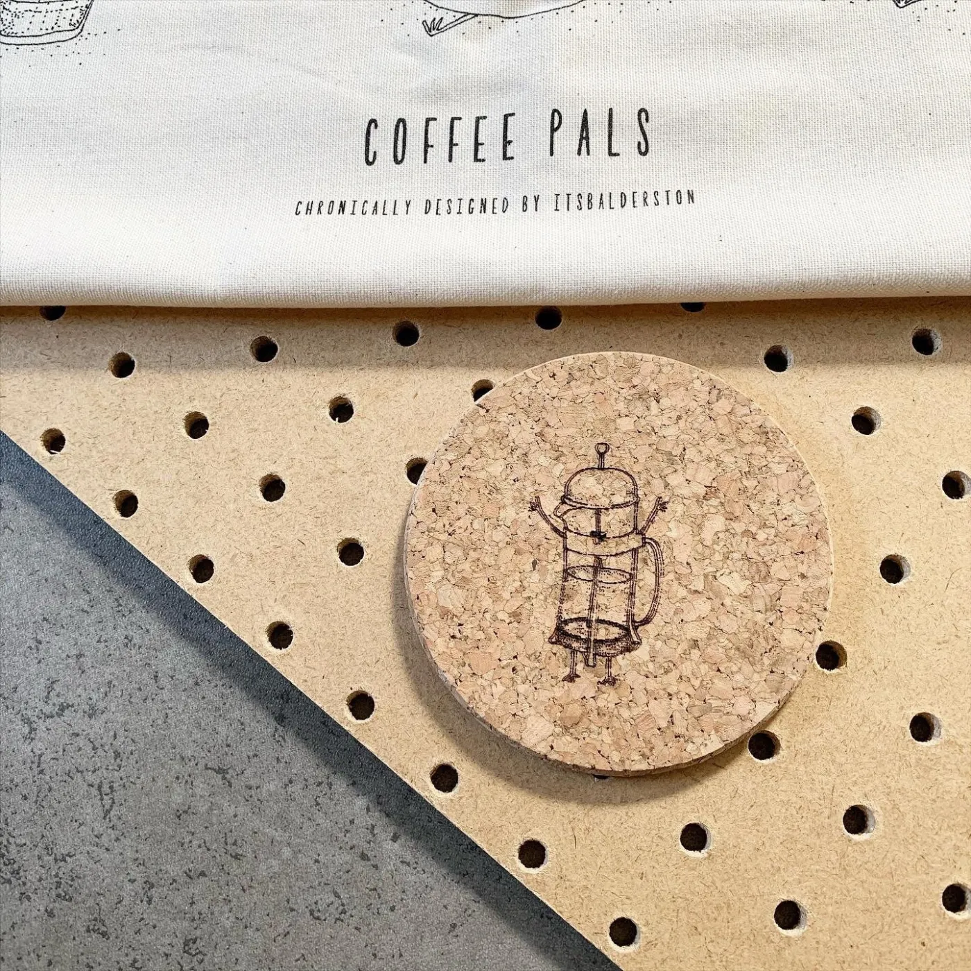 Coffee Pals coaster