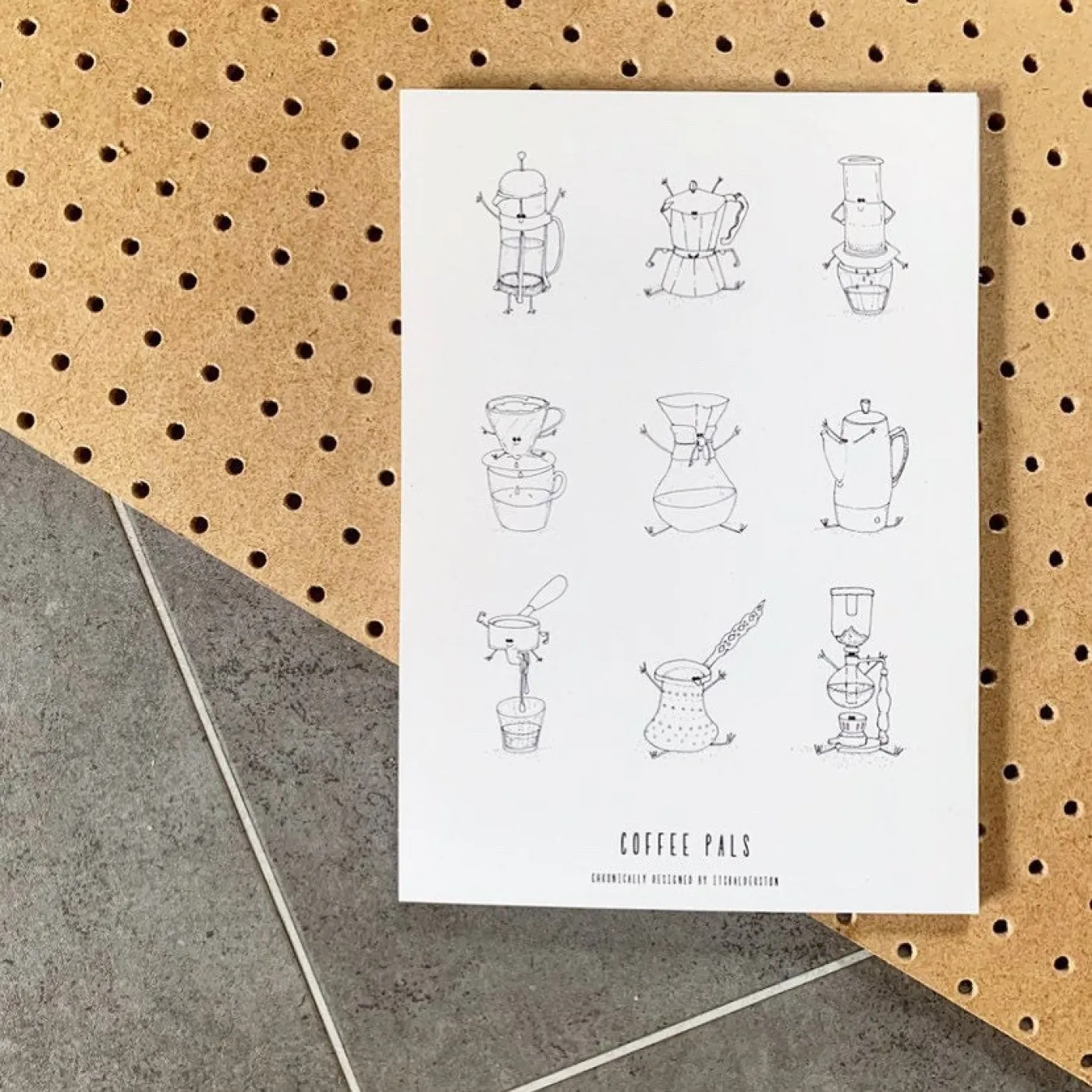 Coffee Pals print