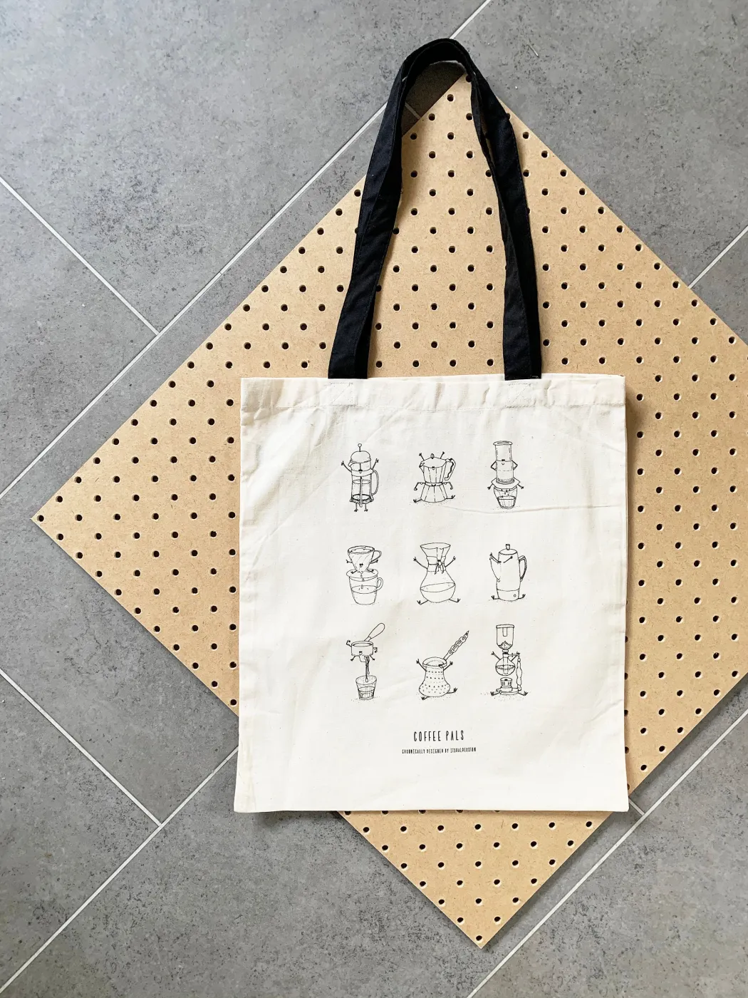 Coffee Pals tote bag