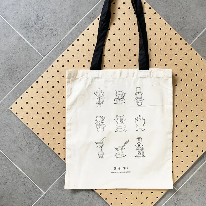 Coffee Pals tote bag