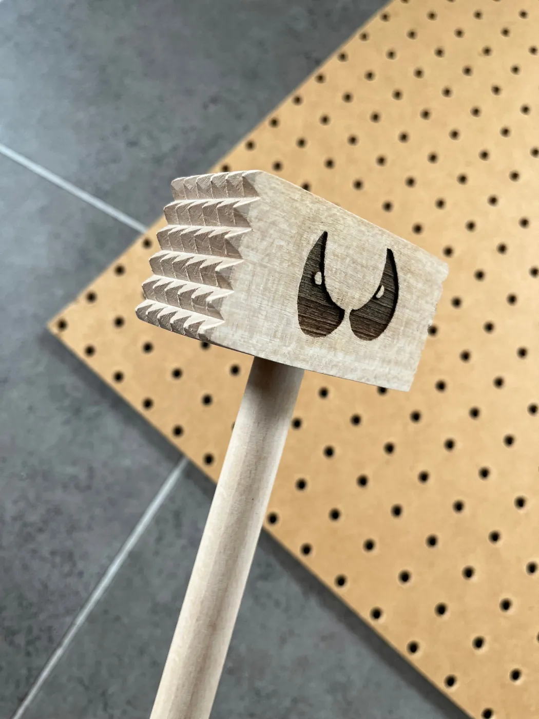 Furious and Peeping Wooden Tenderiser