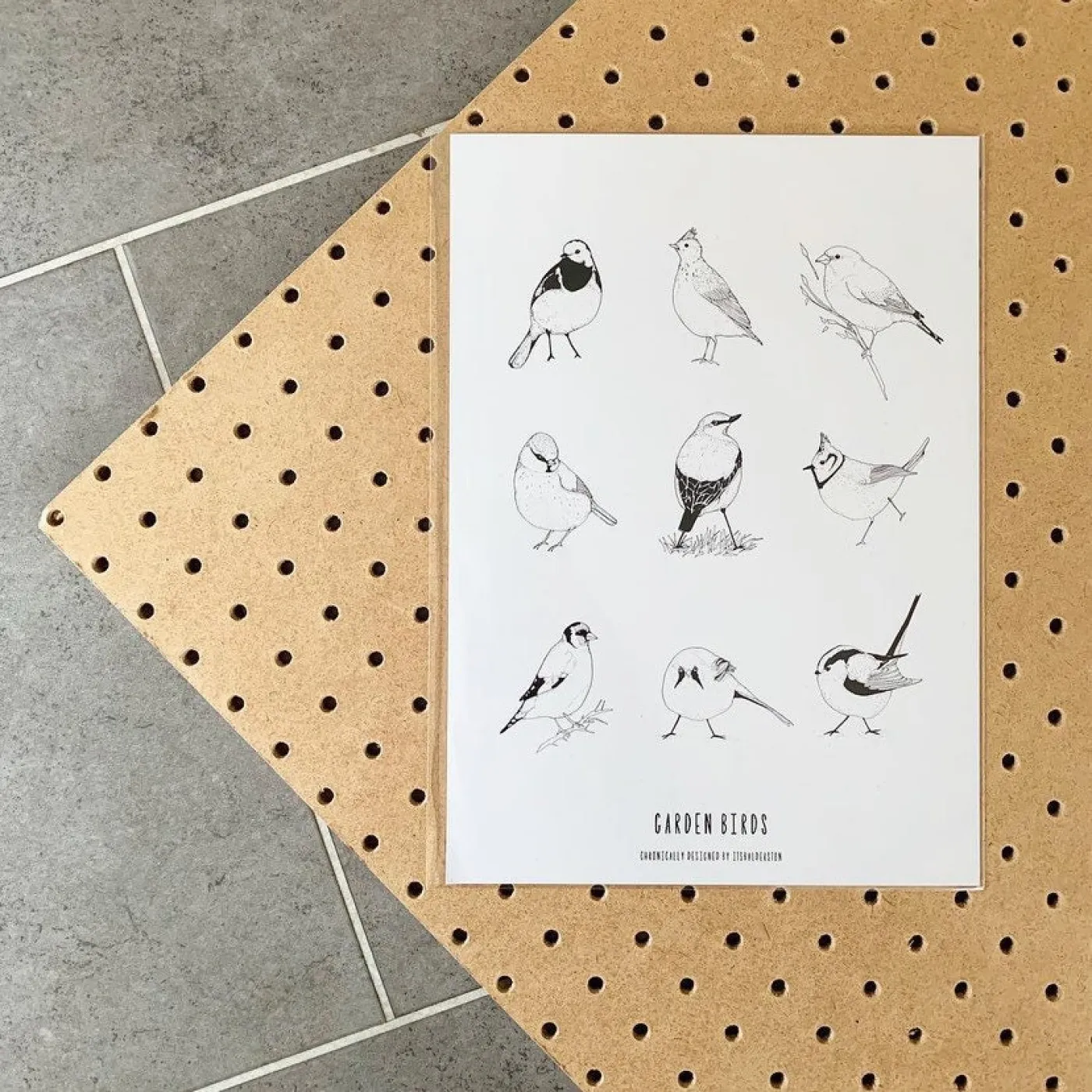 Garden Birds print