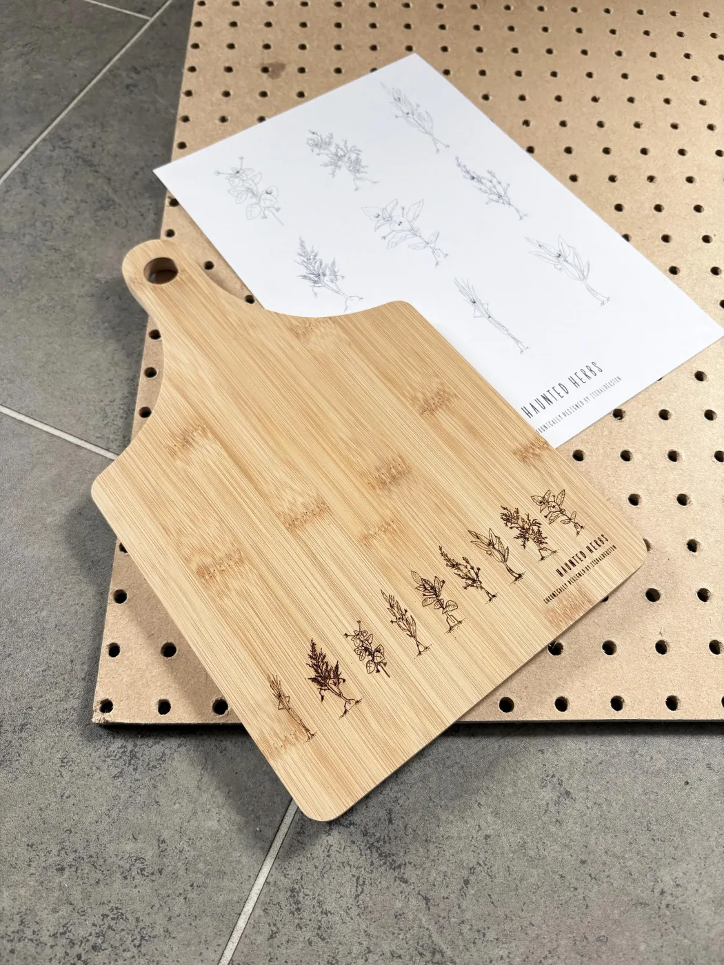 Haunted Herbs board