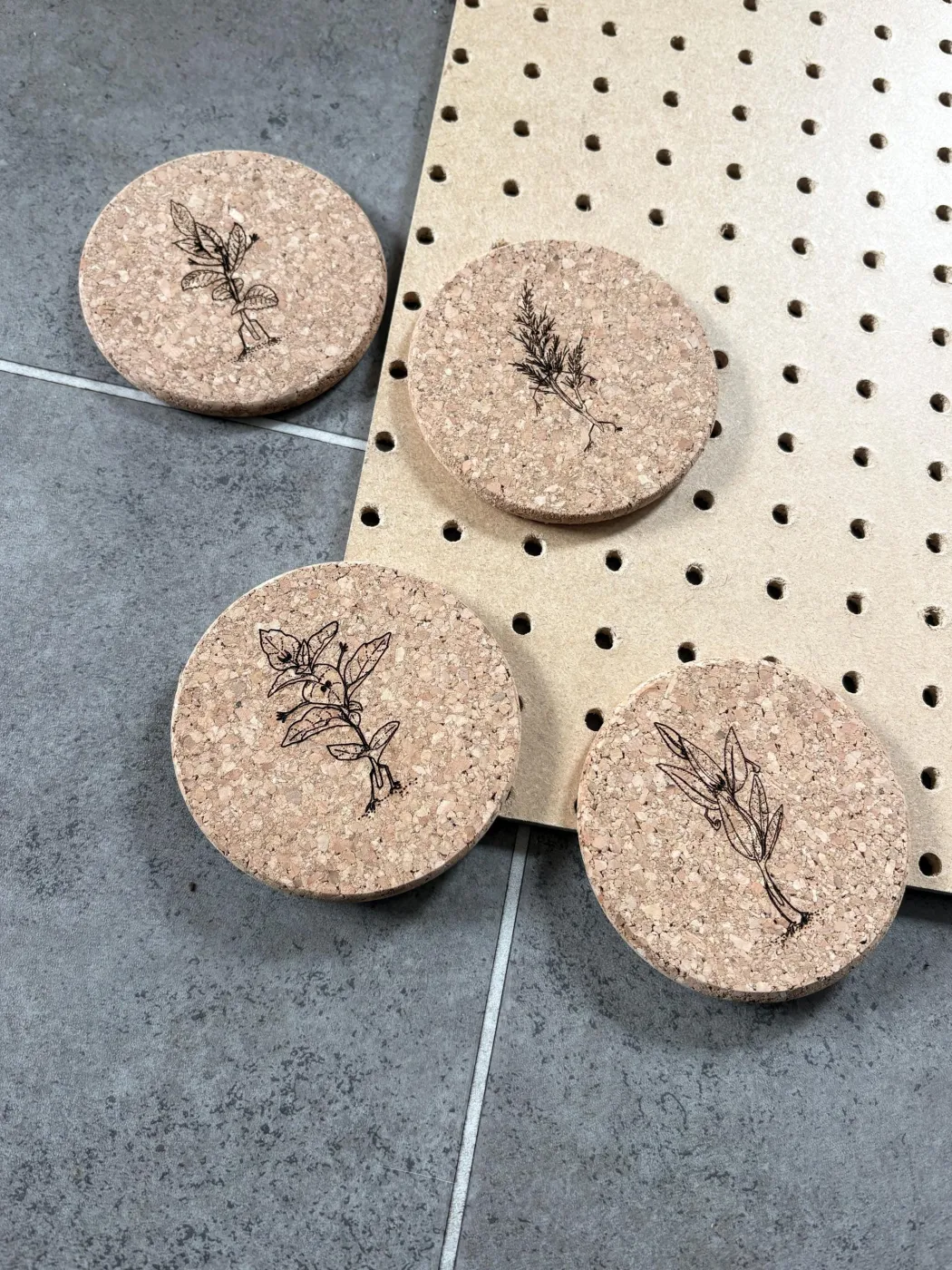 Haunted Herbs coaster
