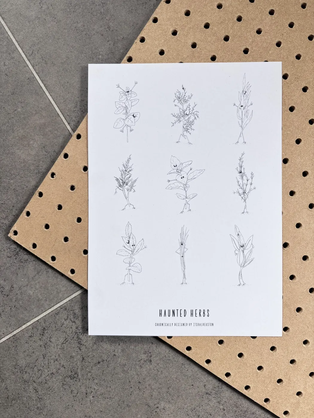 Haunted Herbs print