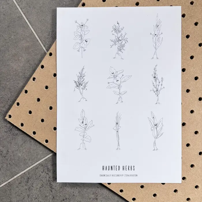 Haunted Herbs print