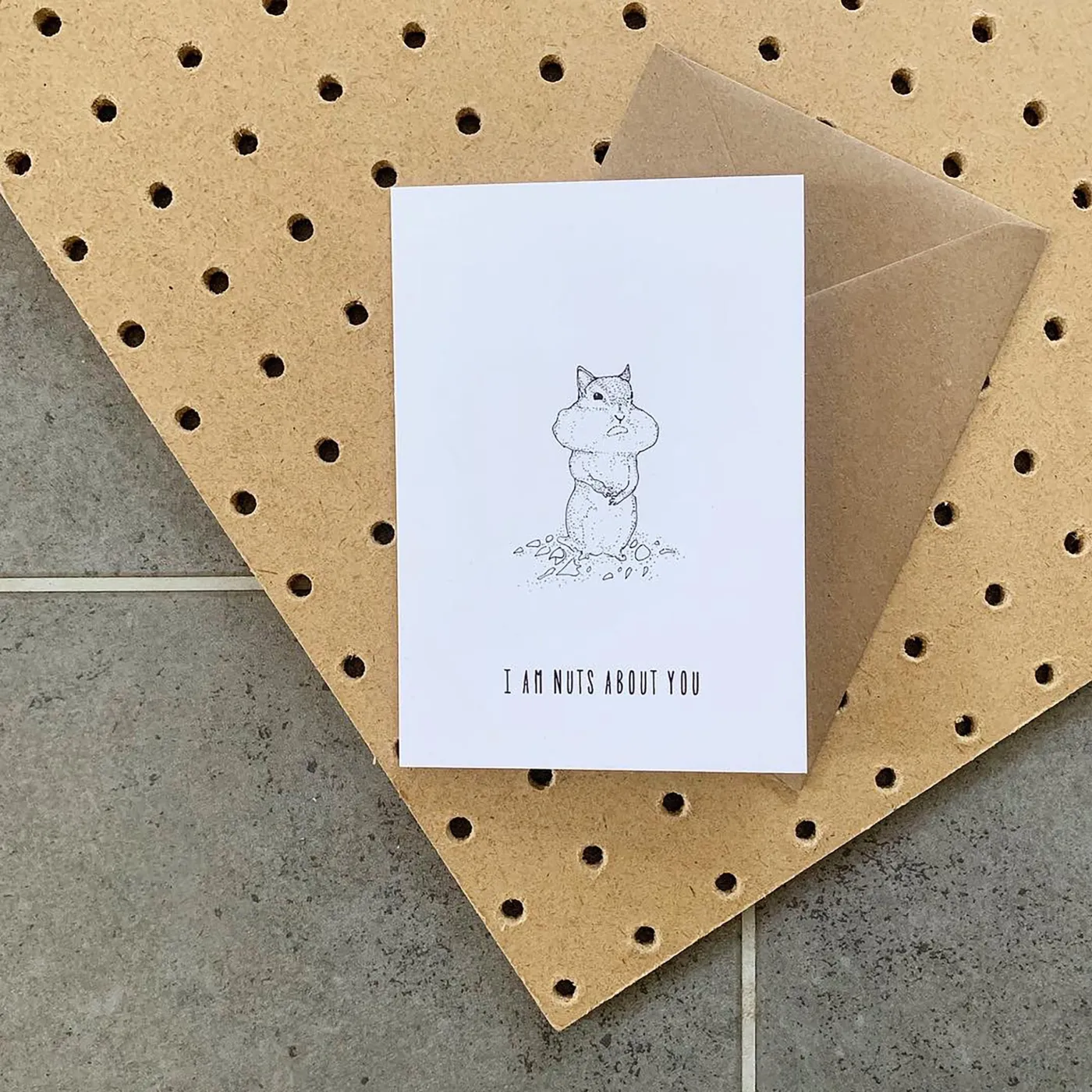 I'm Nuts About You card