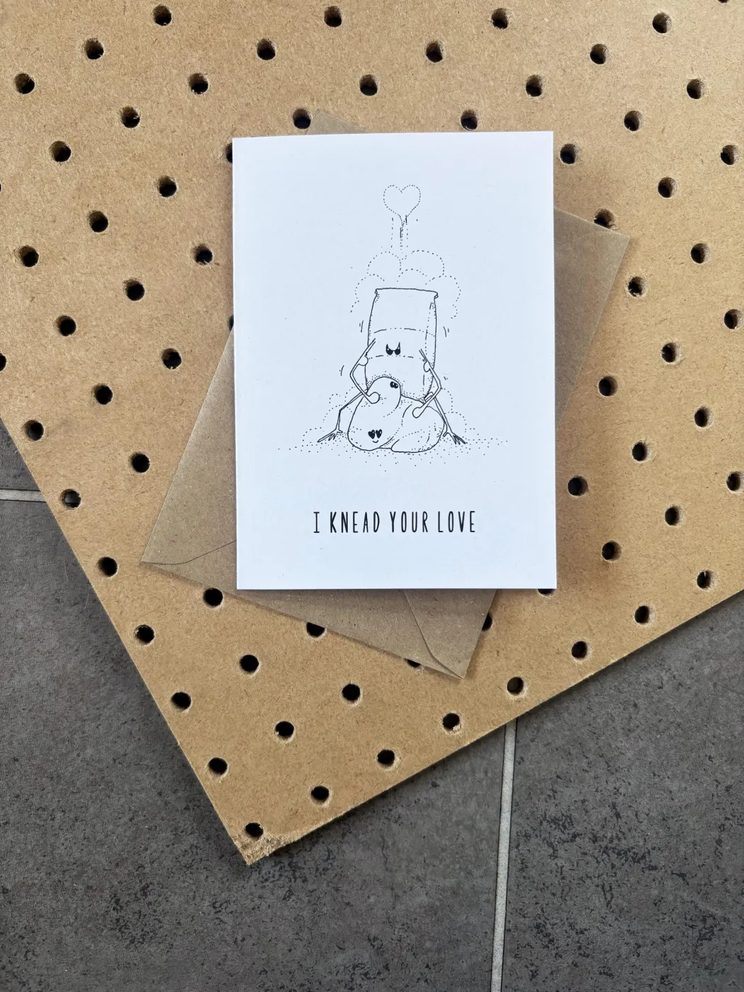 Knead Your Love card