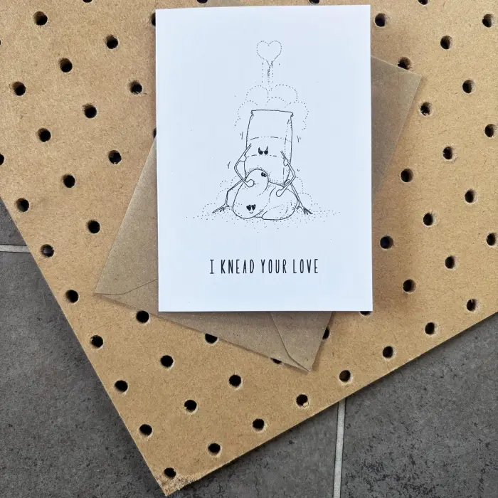 Knead Your Love card