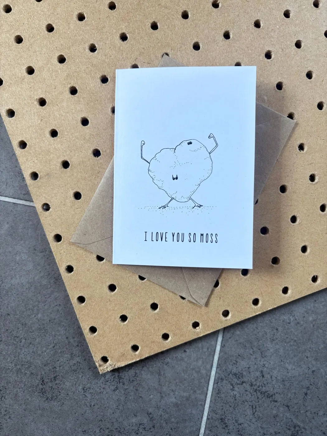 Love You So Moss card