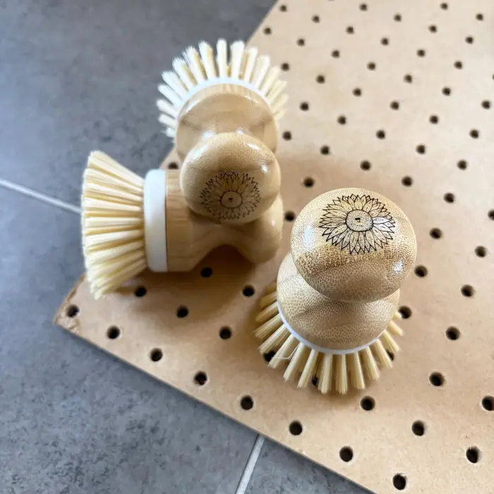 Sunflower Scrubbing Brush