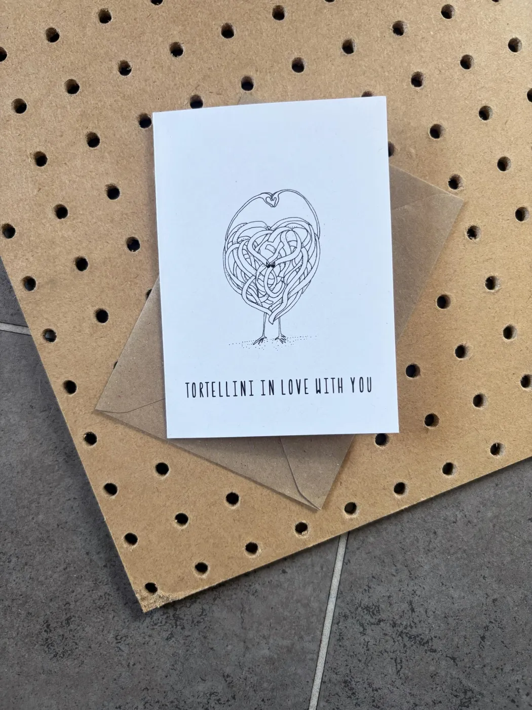 Tortellini In Love card